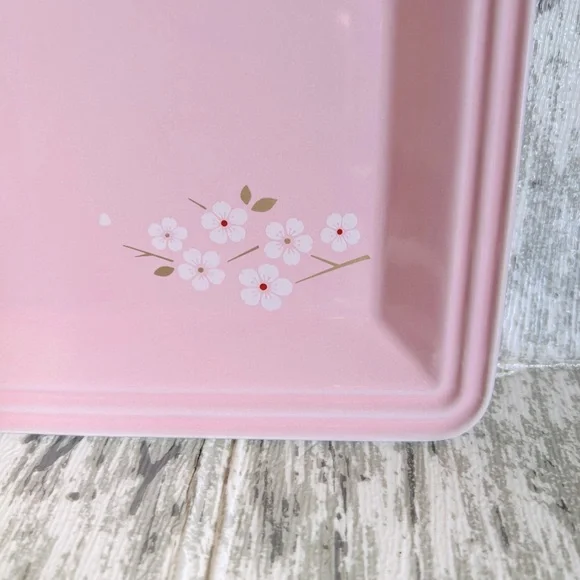 ルクルーゼ サクラ 桜 スクエアはプレートセット 【公式通販】